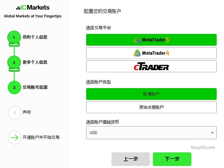 IC Markets外汇平台