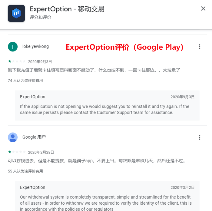 ExpertOption评价